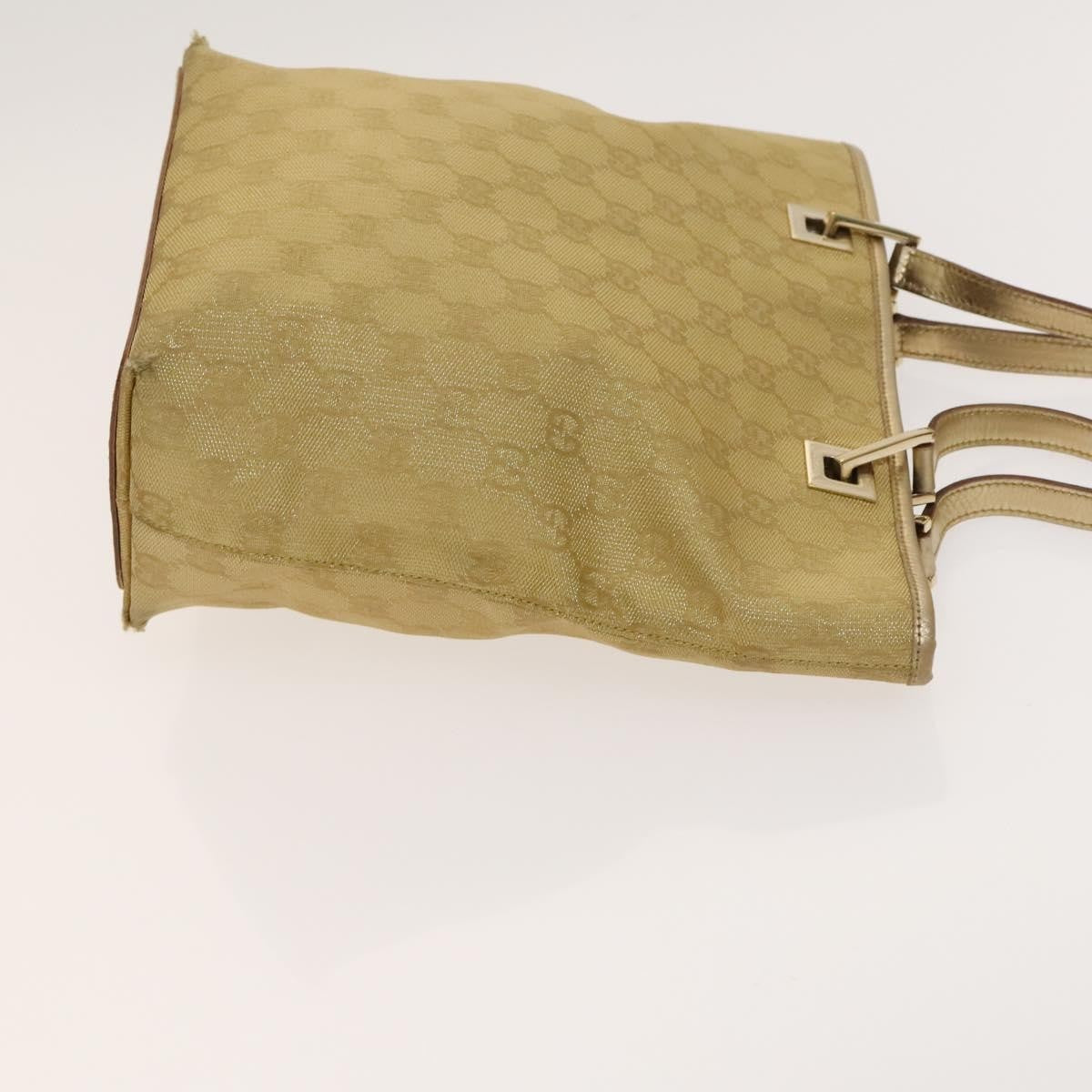 Gucci GUCCI GG Canvas Shoulder Bag 2 Set Beige Gold Authentic ti3169
