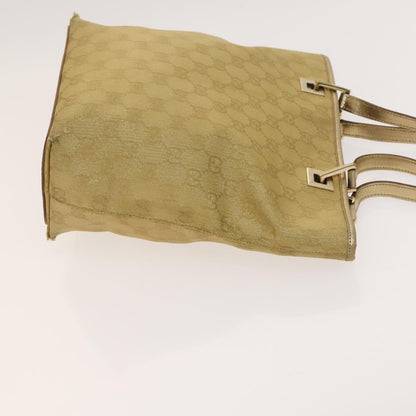 Gucci GUCCI GG Canvas Shoulder Bag 2 Set Beige Gold Authentic ti3169