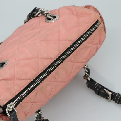 Prada PRADA Shoulder Bag Nylon Pink Authentic 107515