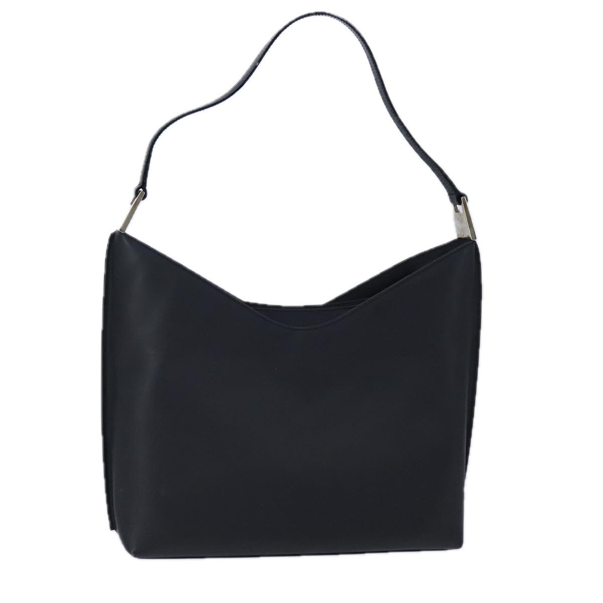 Gucci GUCCI Shoulder Bag Patent Leather Black Silver 001 3017 002058 Authentic yk16254