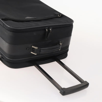 Prada PRADA Trunk Nylon 2 Set Black Authentic 174973 Bag