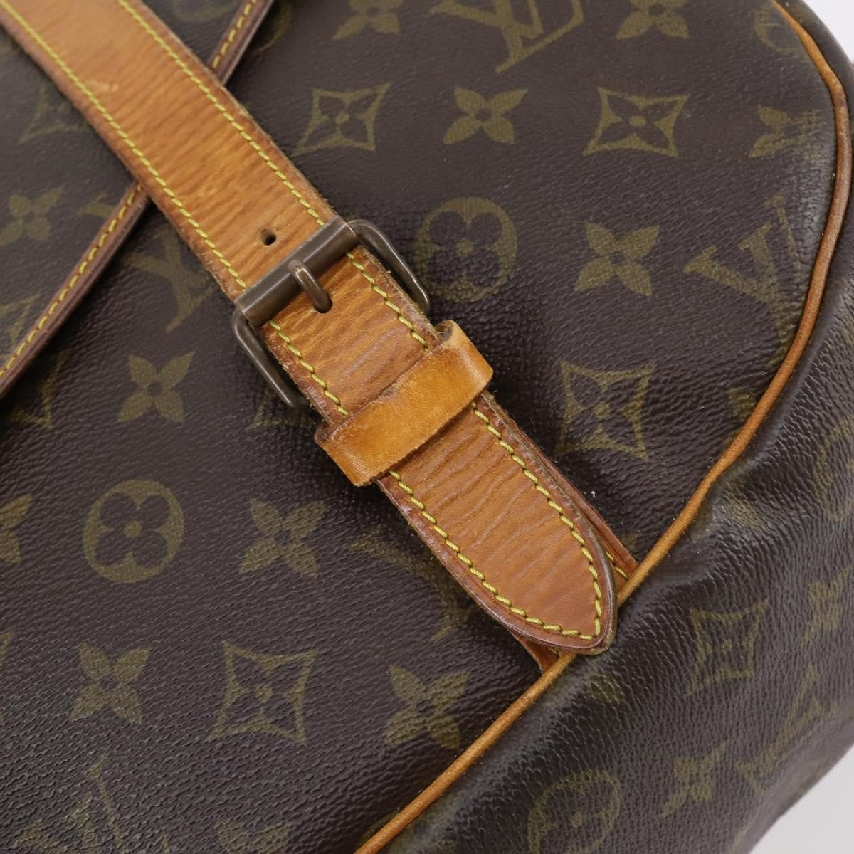 Louis Vuitton LOUIS VUITTON Monogram Saumur 43 Shoulder Bag M42252 LV Authentic BA7621