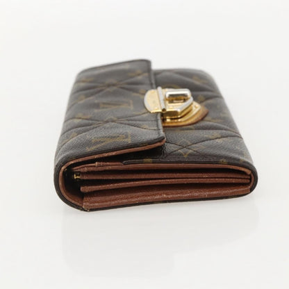 Louis Vuitton LOUIS VUITTON Monogram Etoile Portefeiulle Sarah Long Wallet M66556 Authentic 153672 Bag
