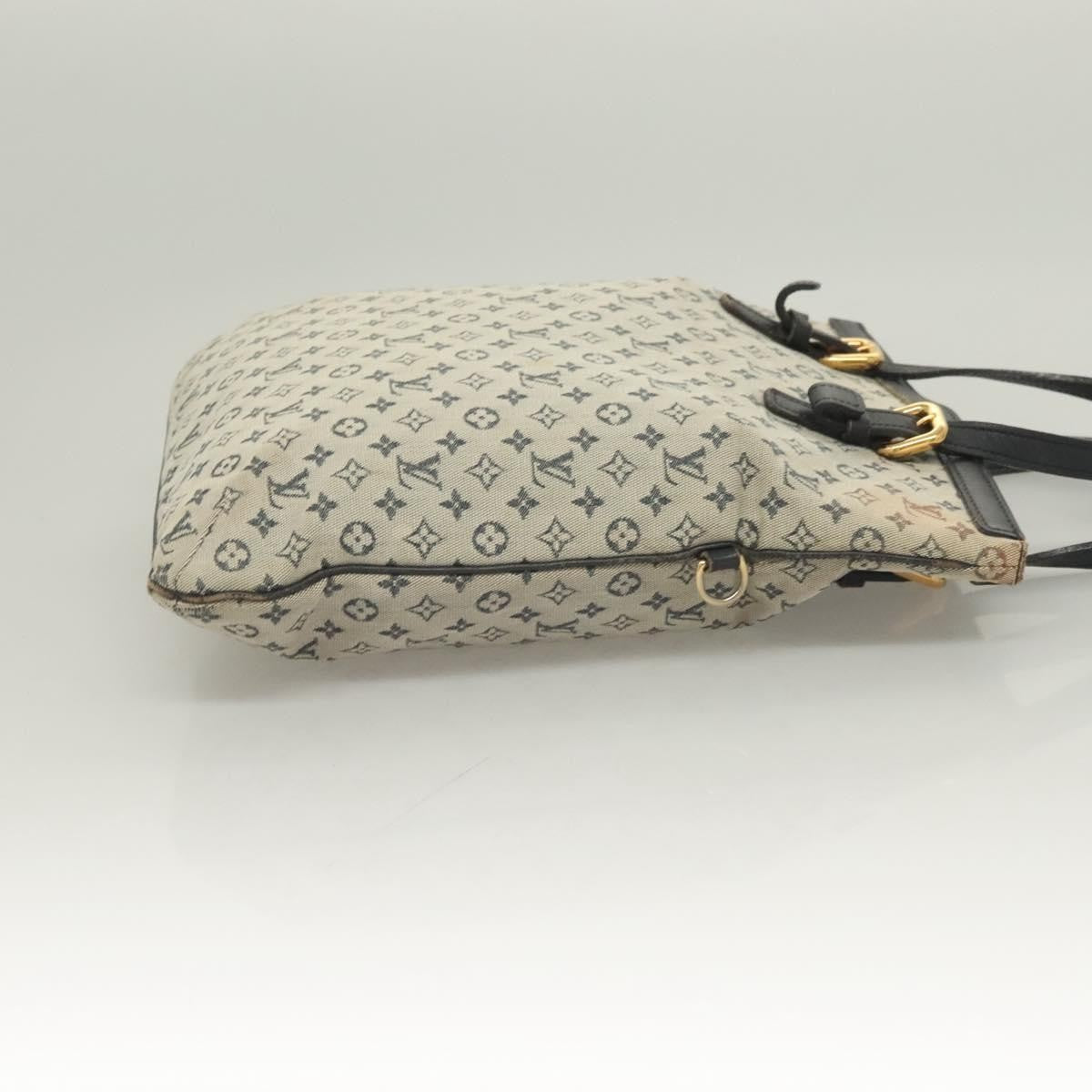Louis Vuitton LOUIS VUITTON Monogram Mini Fran?oise Tote Bag 2way Blue M92208 LV Authentic 129802