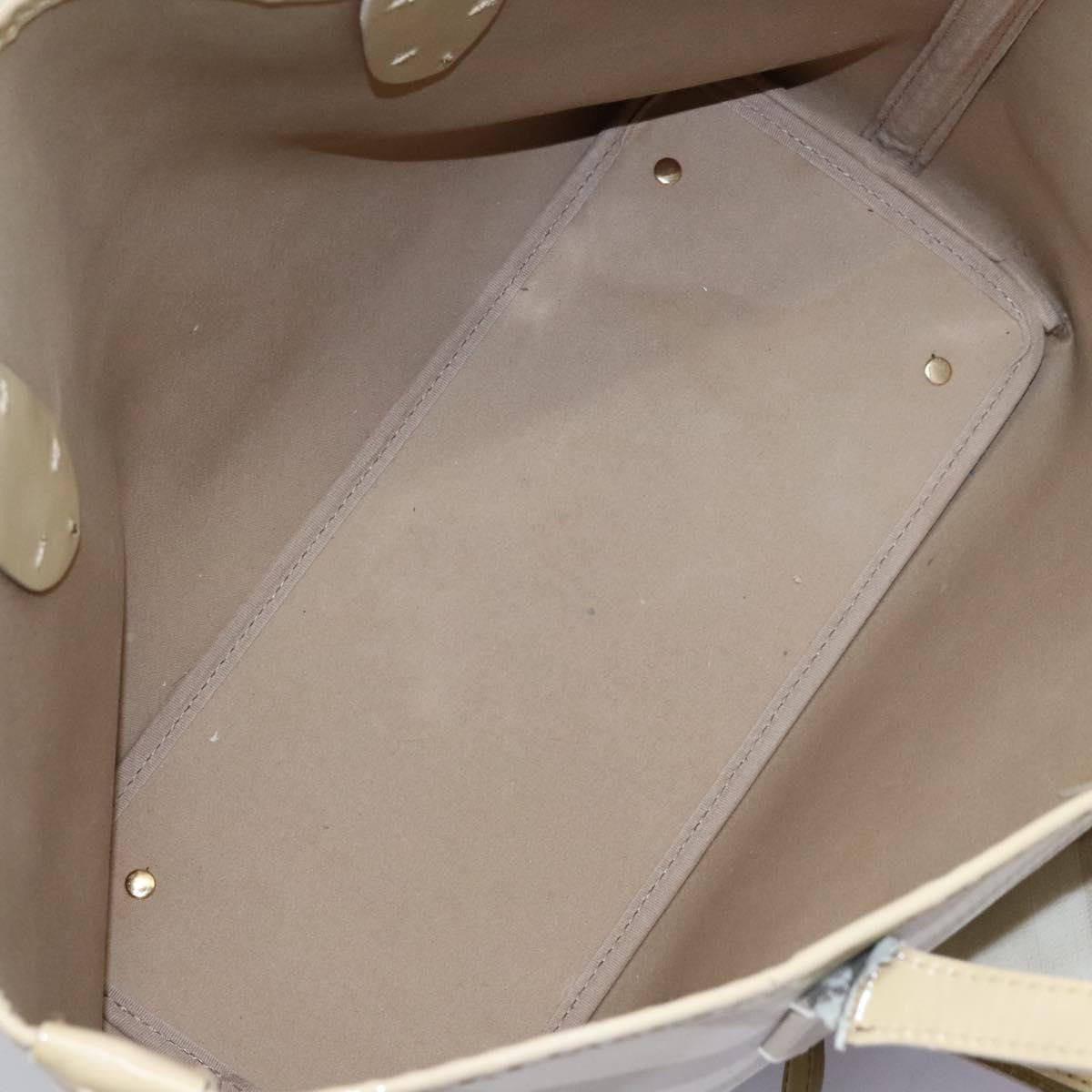 Burberry BURBERRY Nova Check Tote Bag PVC Beige Authentic ti2855