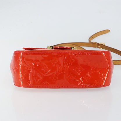 Louis Vuitton LOUIS VUITTON Vernis Bell FlowerGM Bag Rouge Grunadine M91728 LV Authentic 154321V
