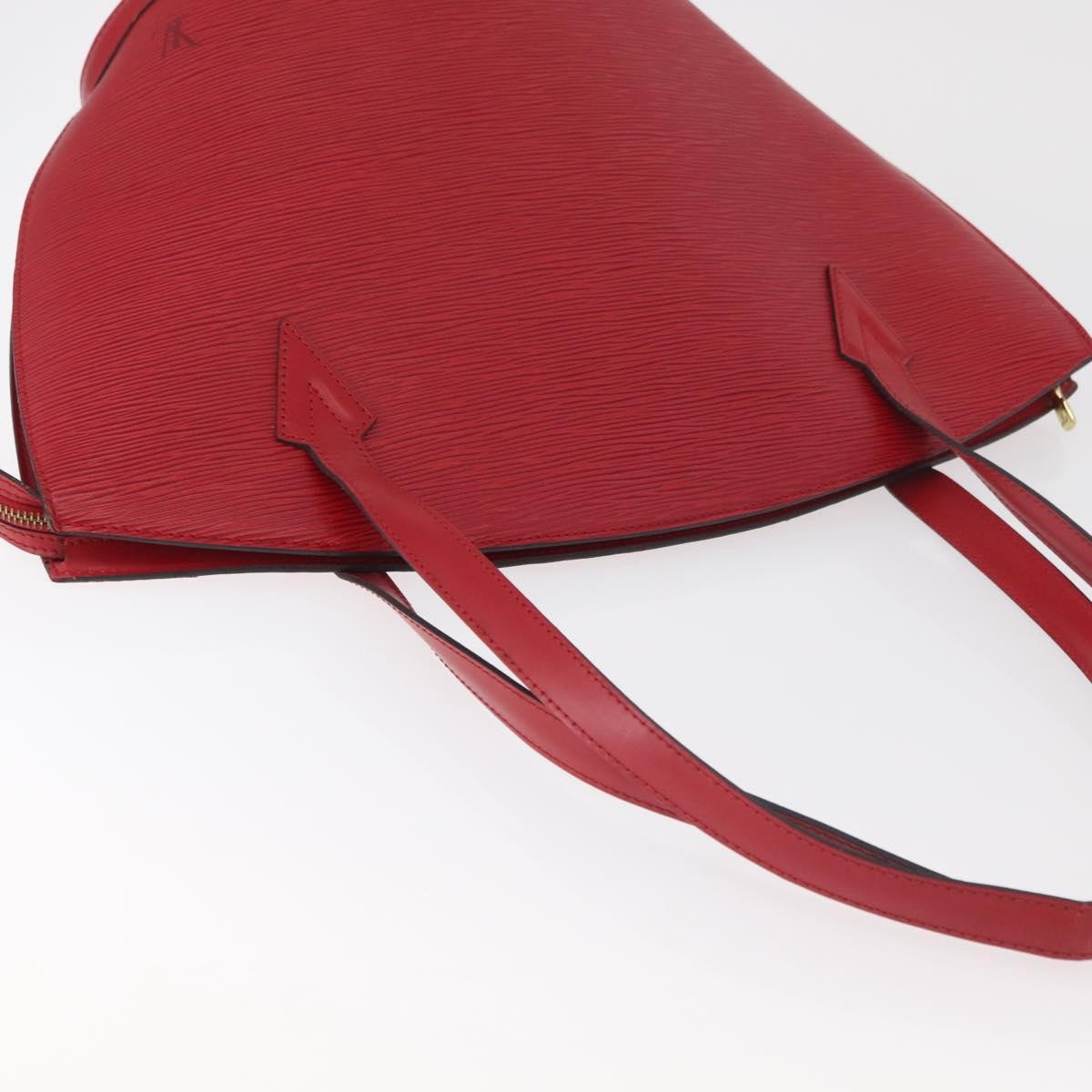 Louis Vuitton LOUIS VUITTON Epi Saint Jacques Shopping Shoulder Bag Red M52277 LV Authentic 182290