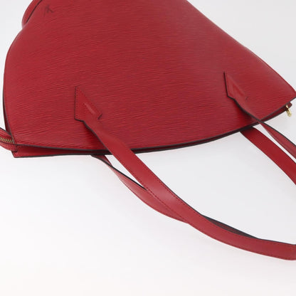 Louis Vuitton LOUIS VUITTON Epi Saint Jacques Shopping Shoulder Bag Red M52277 LV Authentic 182290