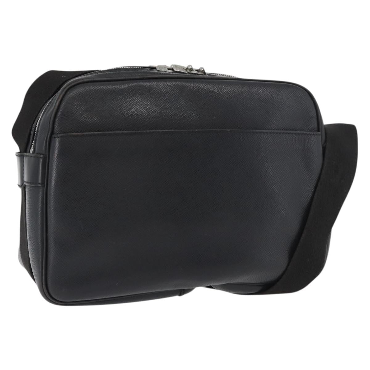 Louis Vuitton LOUIS VUITTON Taiga Reporter PM Shoulder Bag Ardoise M30154 LV Authentic ka3928