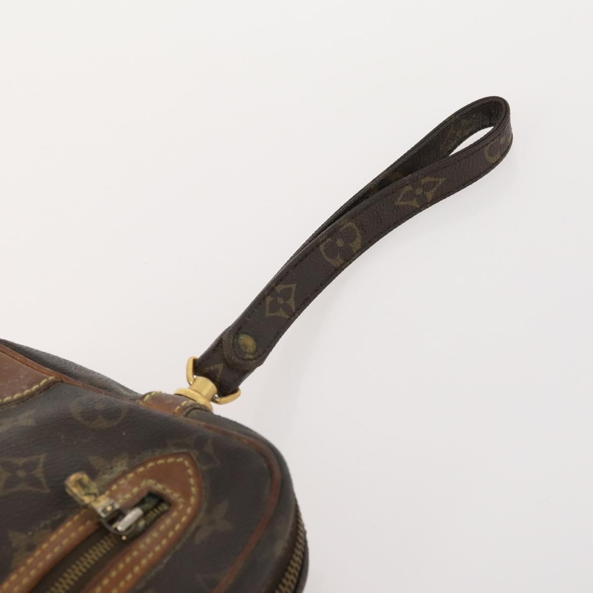 Louis Vuitton LOUIS VUITTON Monogram Pouch Clutch Bag 2 Set LV Authentic bs34068
