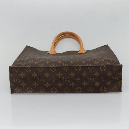 Louis Vuitton LOUIS VUITTON Monogram Sac Plat Hand Bag M51140 LV Authentic 132837