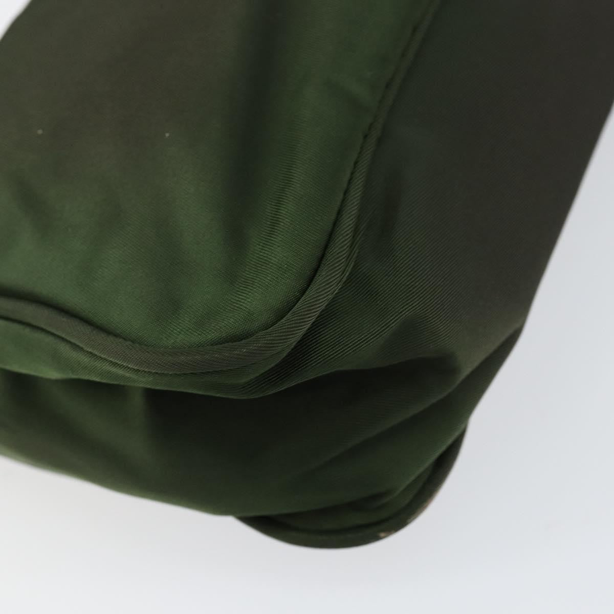 Prada PRADA Hand Bag Nylon Green Authentic 152801
