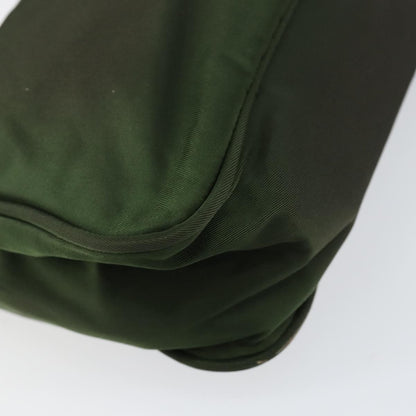 Prada PRADA Hand Bag Nylon Green Authentic 152801