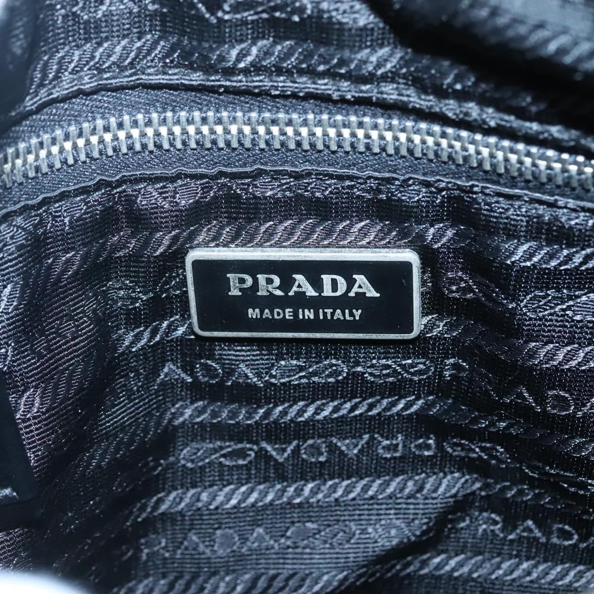 Prada PRADA Shoulder Bag Nylon Black Authentic 119572