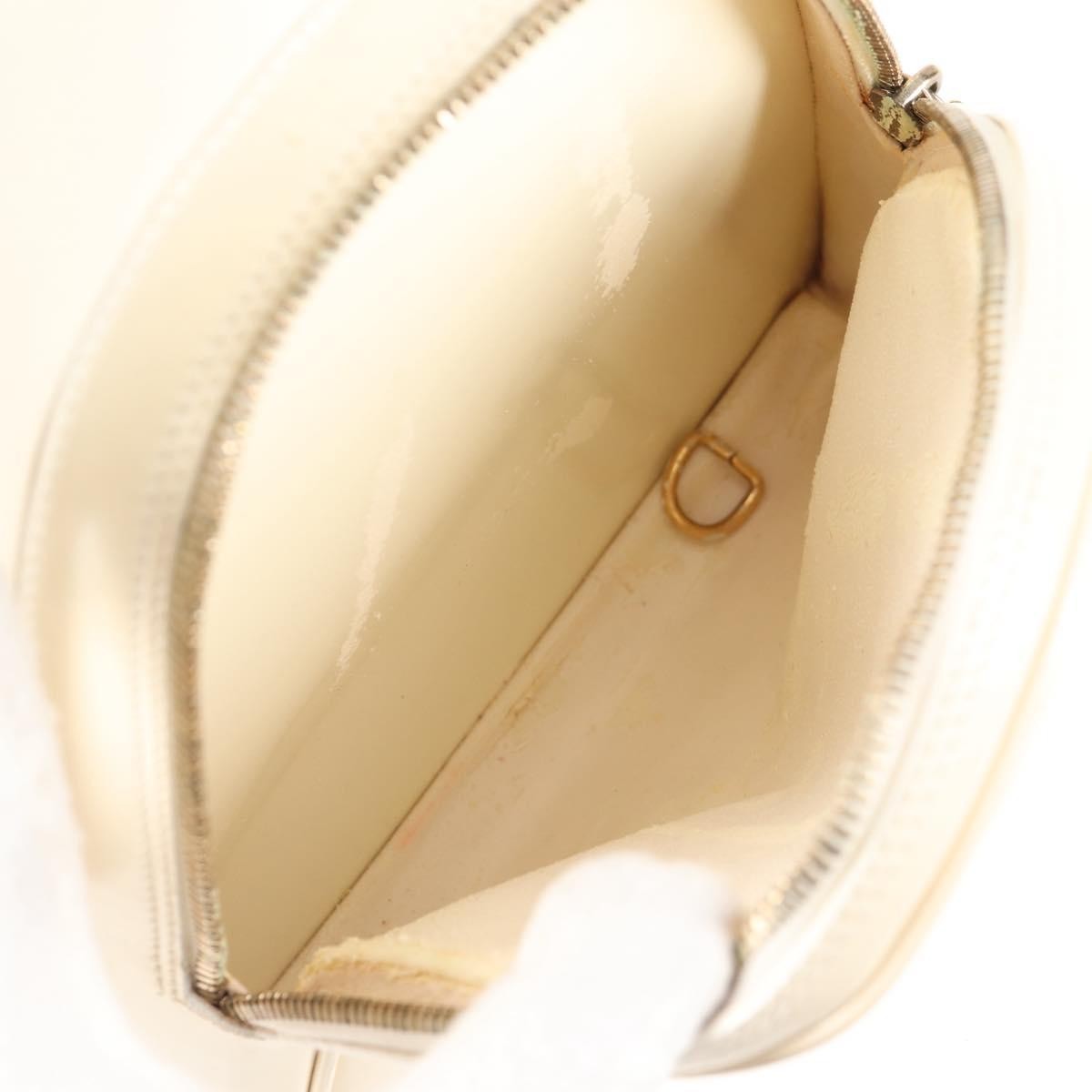 Gucci GUCCI Body Bag Enamel White Gold 003 2113 0027 Authentic bs28429