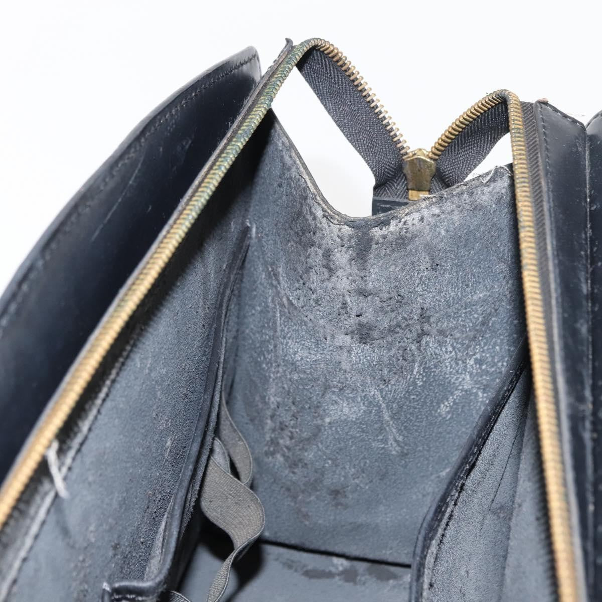 Louis Vuitton LOUIS VUITTON Epi Riviera Hand Bag Noir Black M48182 LV Authentic 148760