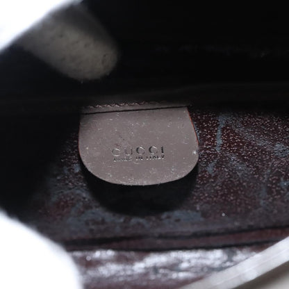 Gucci GUCCI Shoulder Bag Patent leather Brown 007 2023 0249 Authentic 117516