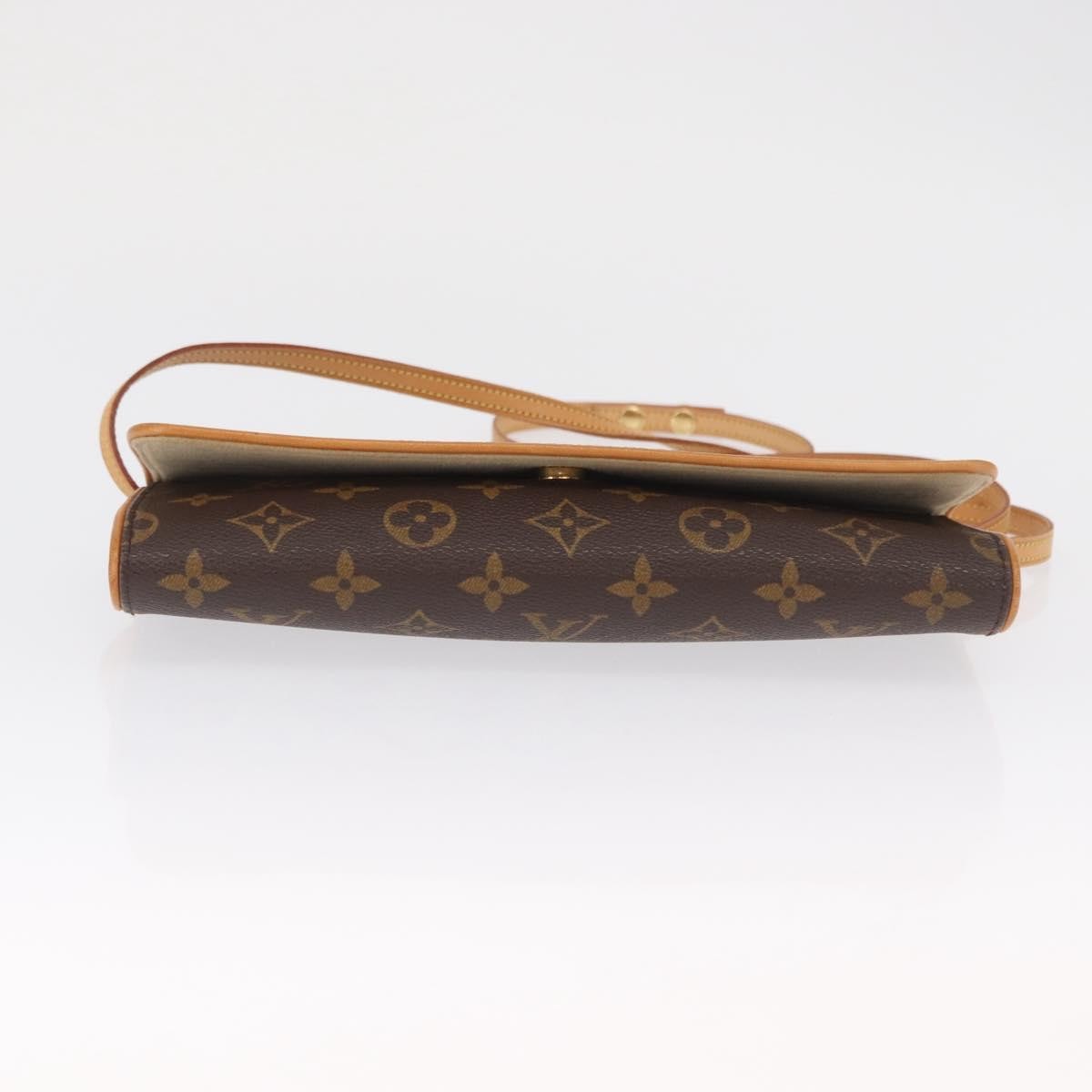 Louis Vuitton LOUIS VUITTON Monogram Pochette Twin GM Shoulder Bag M51852 LV Authentic ka1548