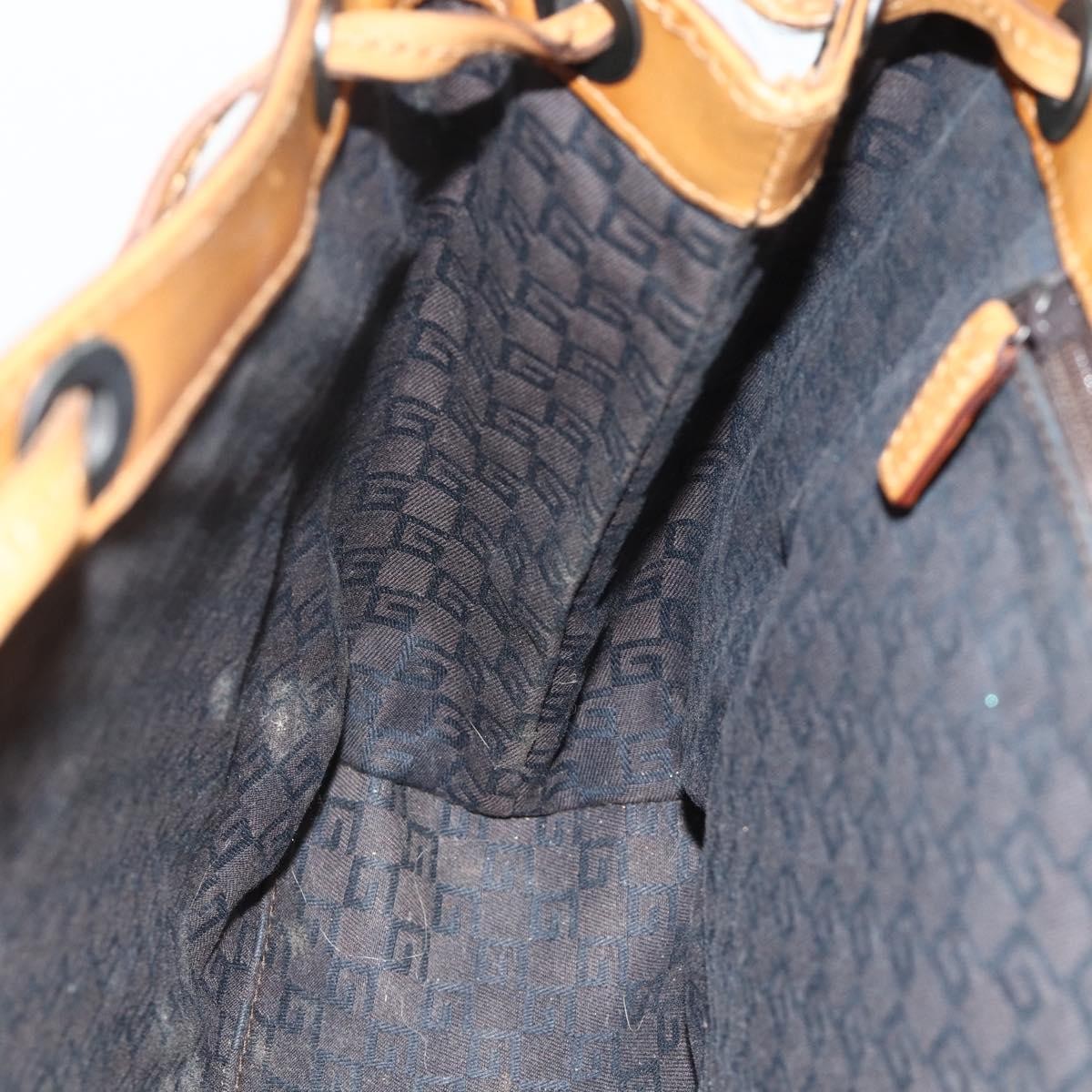 Gucci GUCCI Hand Bag Leather Beige 101287 Authentic 177601