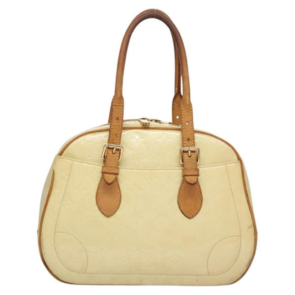 Louis Vuitton LOUIS VUITTON Monogram Vernis Summit Drive Hand Bag Perle M93514 LV Authentic EC278