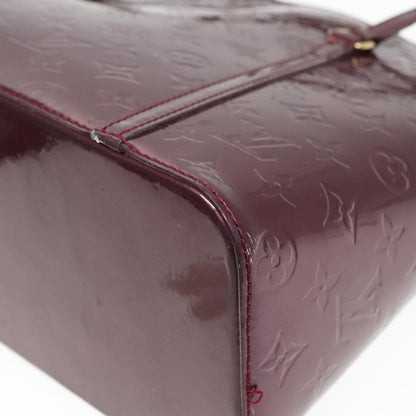 Louis Vuitton LOUIS VUITTON Monogram Vernis Avalon zip Hand Bag Amarante M91594 LV Authentic mr482