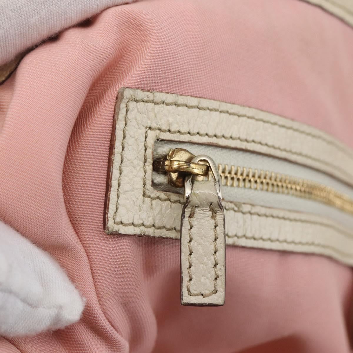 Gucci GUCCI GG Canvas Sherry Line Tote Bag Pink Gold 137396 Authentic 144533
