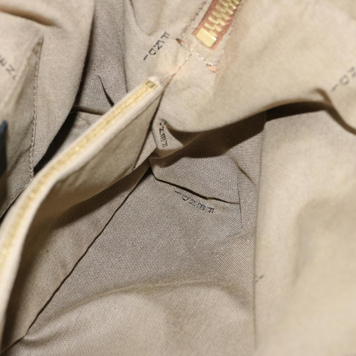 Fendi FENDI Hand Bag Canvas 2way Beige Authentic 70343