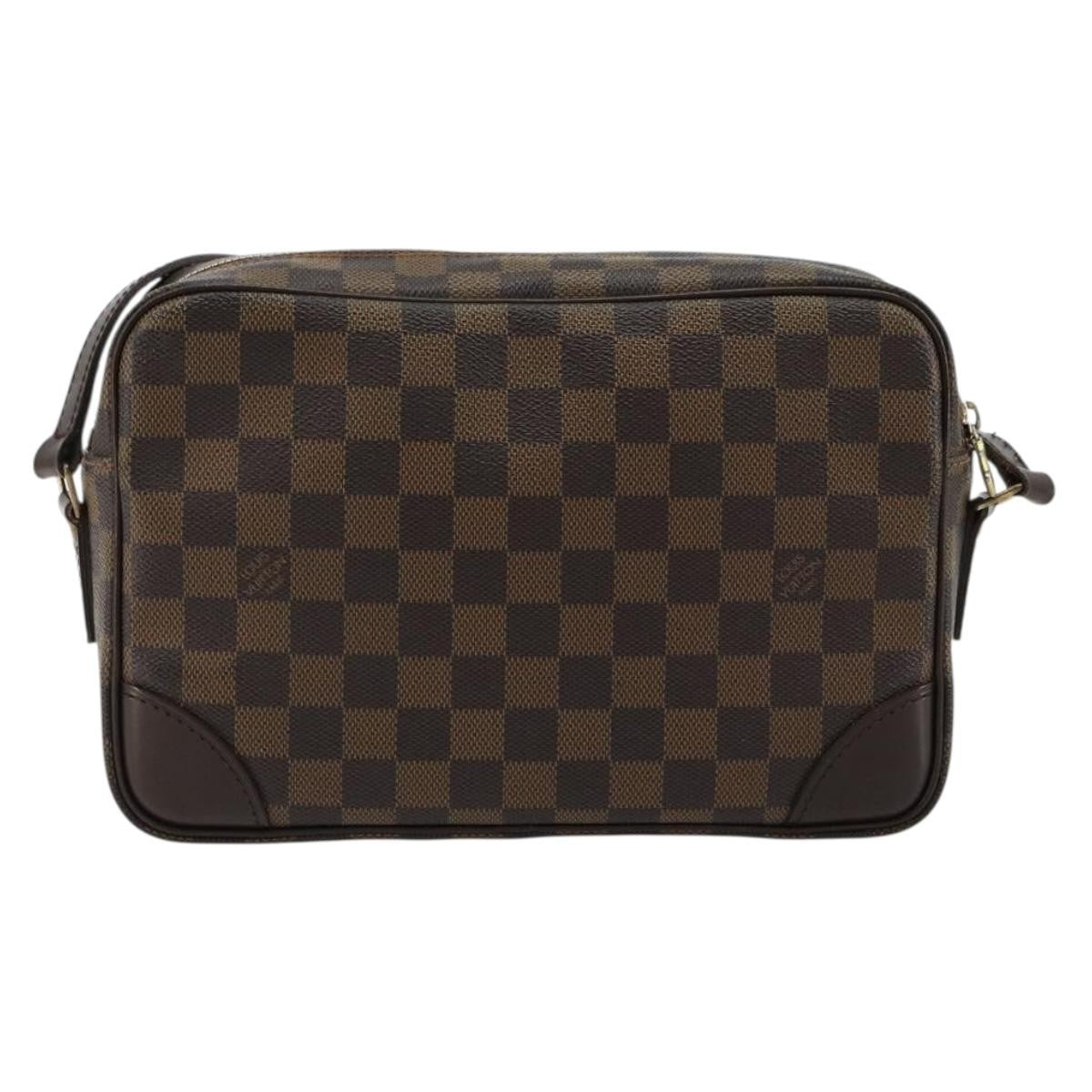 Louis Vuitton LOUIS VUITTON Damier Ebene Trocadero 27 Shoulder Bag SPO N48085 LV Authentic 180428