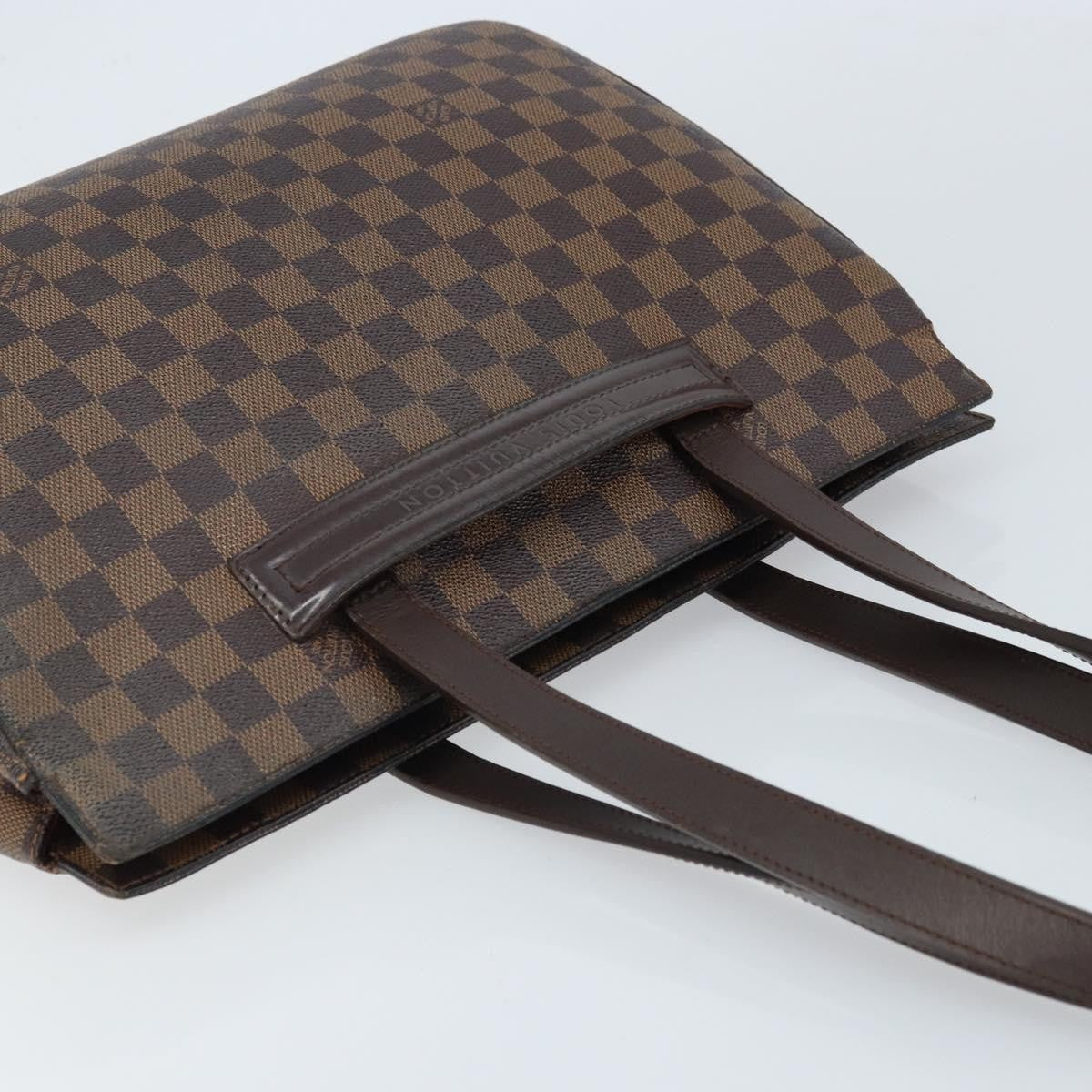 Louis Vuitton LOUIS VUITTON Damier Ebene Parioli PM Tote Bag N51123 LV Authentic bs33389