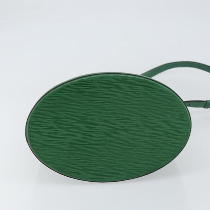 Louis Vuitton LOUIS VUITTON Epi Cluny Shoulder Bag Green M52254 LV Authentic 156348