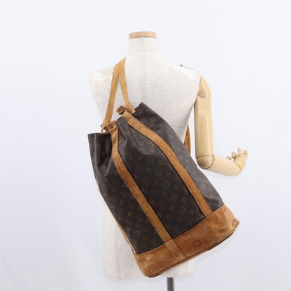 Louis Vuitton LOUIS VUITTON Monogram Randonnee GM Shoulder Bag M42244 LV Authentic 149418