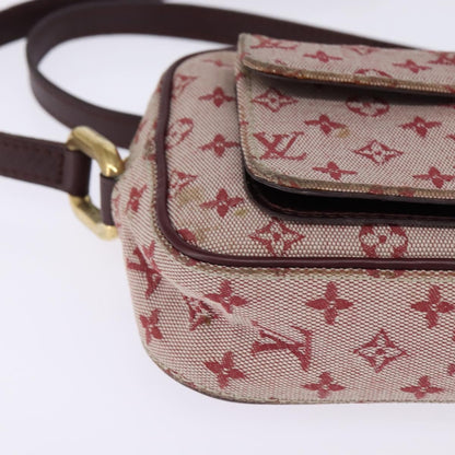 Louis Vuitton LOUIS VUITTON Monogram Mini Juliet MM Shoulder Bag Red M92219 LV Authentic 145345