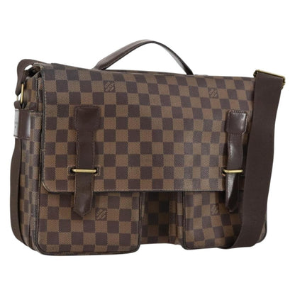 Louis Vuitton LOUIS VUITTON Damier Ebene Broadway Shoulder Bag N42270 LV Authentic 153027