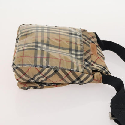 Burberrys Burberrys Burberry Nova Check Hand Bag Nylon 5 Set Beige Authentic 174988
