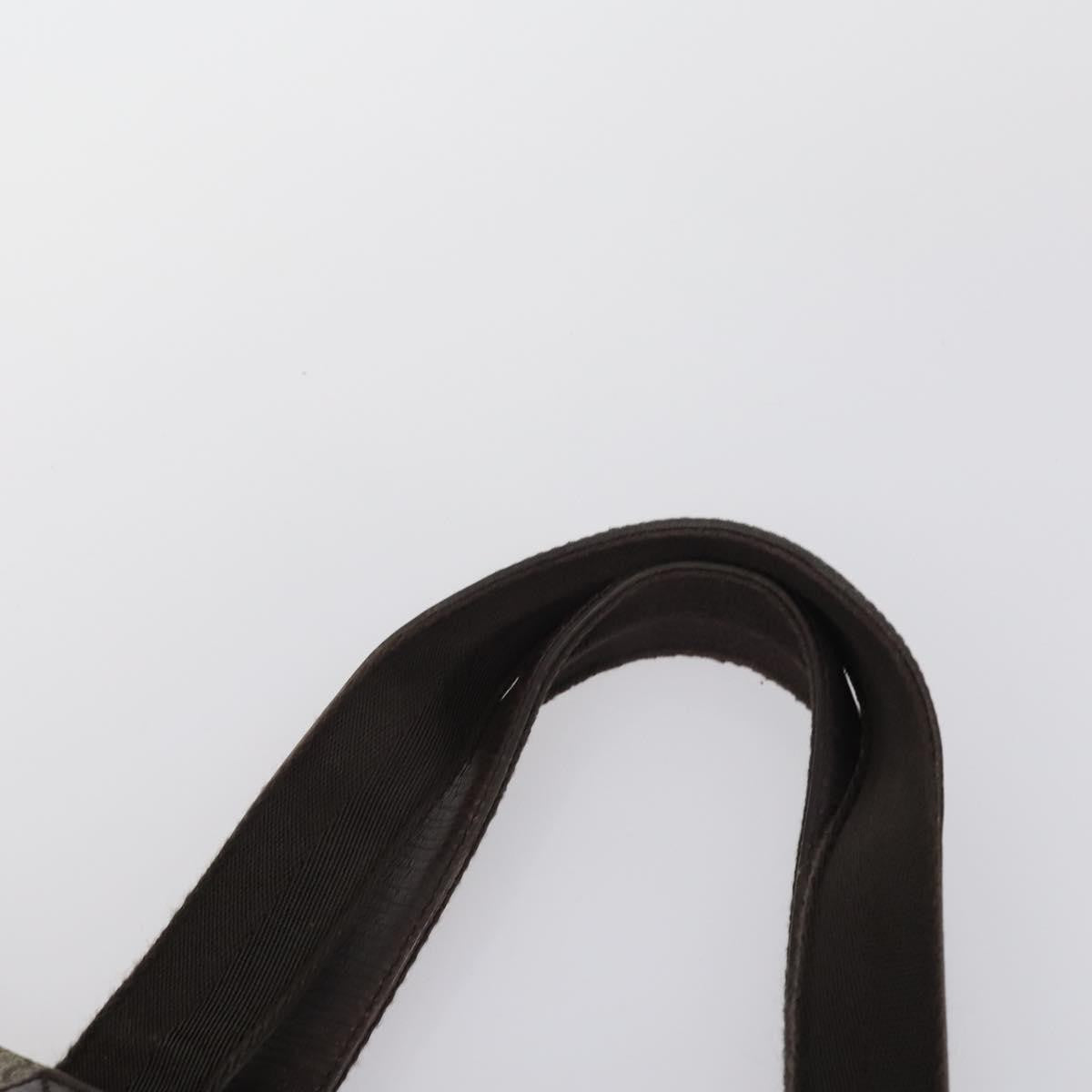 Gucci GUCCI Hand Bag Canvas nylon 4 Set Beige Black Green Authentic bs30536