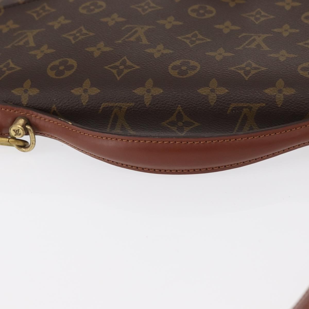 Louis Vuitton LOUIS VUITTON Monogram Porte Documents Bandouliere Bag M53338 LV Authentic 150924