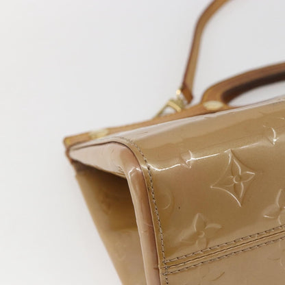Louis Vuitton LOUIS VUITTON Monogram Vernis Roxbury Drive Bag 2Way Noisette M91372 Authentic 164676