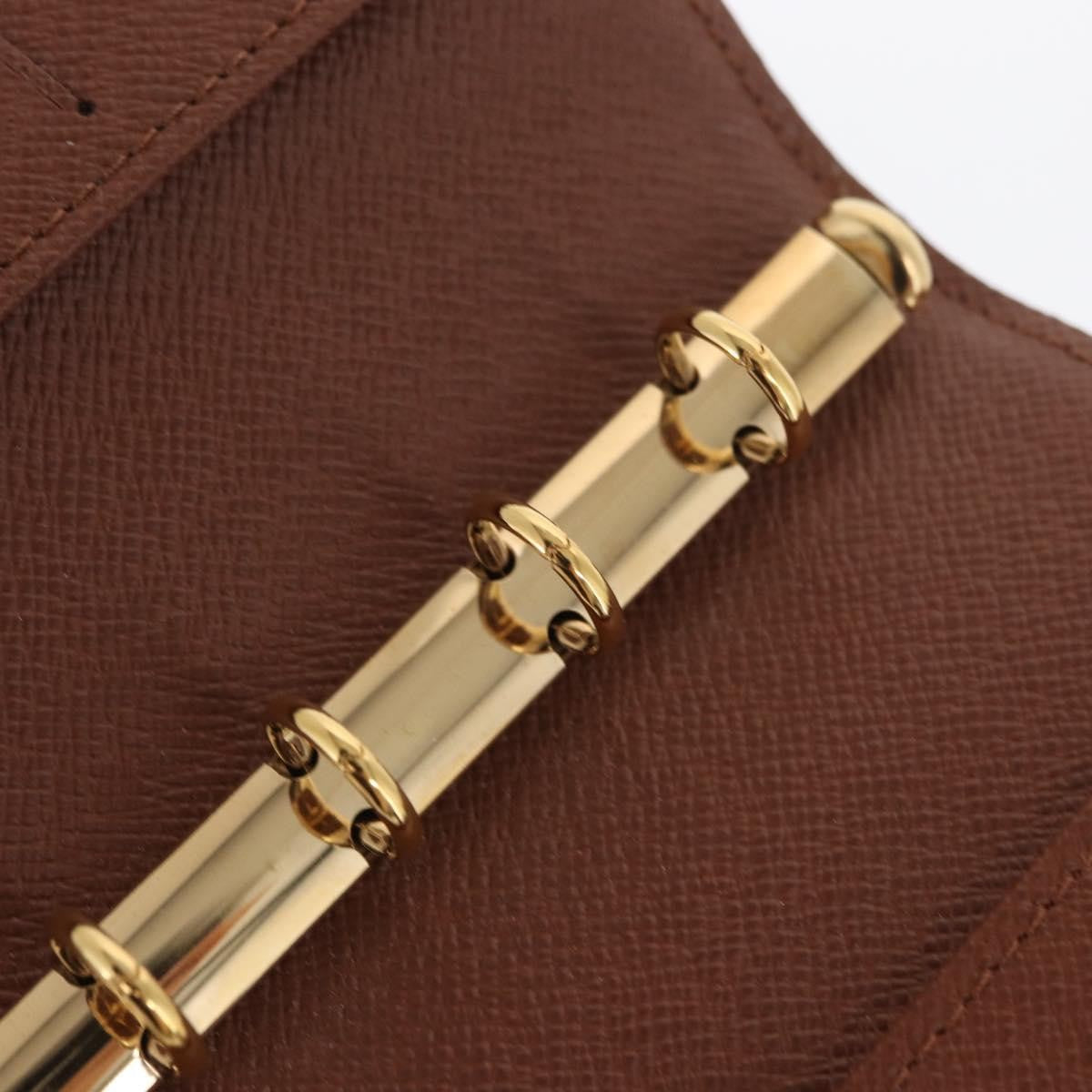 Louis Vuitton LOUIS VUITTON Monogram Keepall Agenda PM Day Planner Cover R20964 LV Authentic 171189 Bag