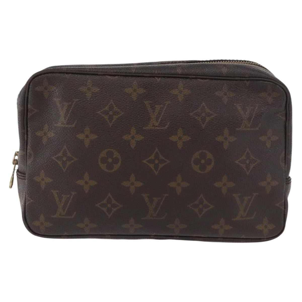 Louis Vuitton LOUIS VUITTON Monogram Trousse Toilette 23 Clutch Bag M47524 LV Authentic 182321