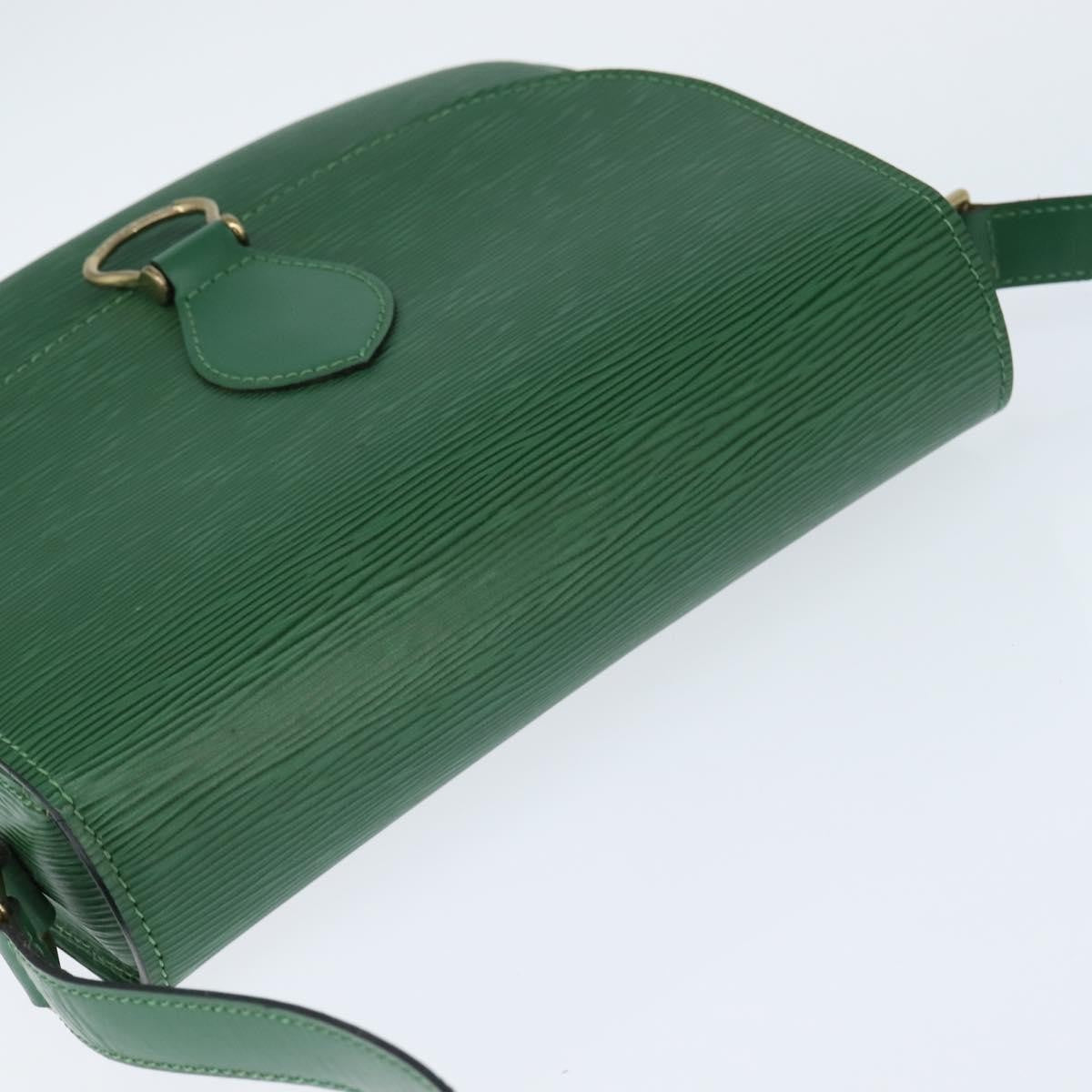 Louis Vuitton LOUIS VUITTON Epi Saint Cloud GM Shoulder Bag Green M52194 LV Authentic 147758