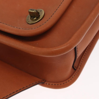 Coach Coach Body Bag Leather Brown Authentic am10204