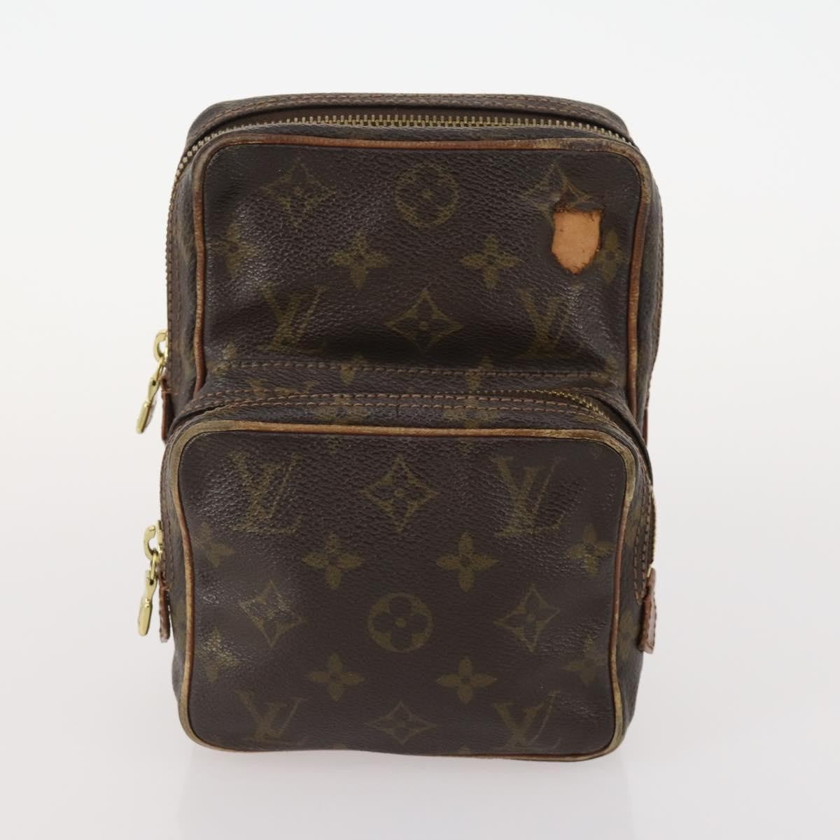 Louis Vuitton LOUIS VUITTON Fendi Bottega Valentino Bag Nylon 4 Set Green Black LV Authentic 162607