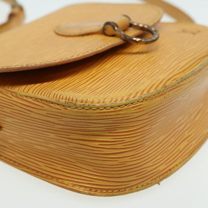 Louis Vuitton LOUIS VUITTON Epi Saint Cloud PM Shoulder Bag Yellow M52219 LV Authentic 83031