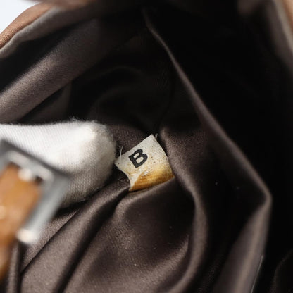 Prada PRADA Shoulder Bag Nylon Beige Gold Authentic 162843