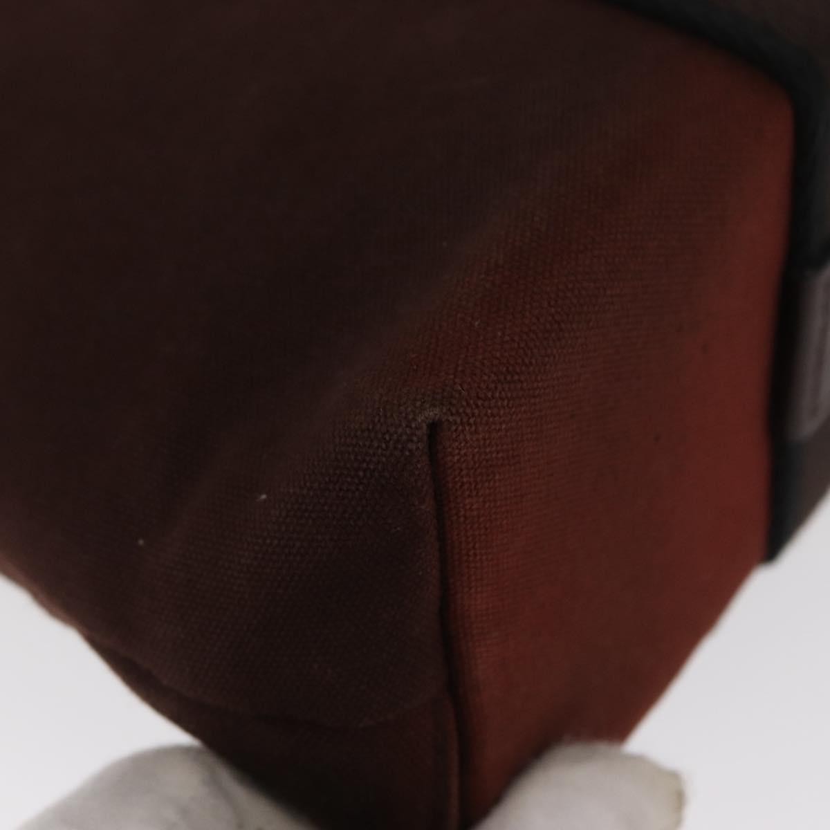 Hermès Hermès HERMES Toroca Horizontal PM Hand Bag Canvas Brown Authentic bs31853