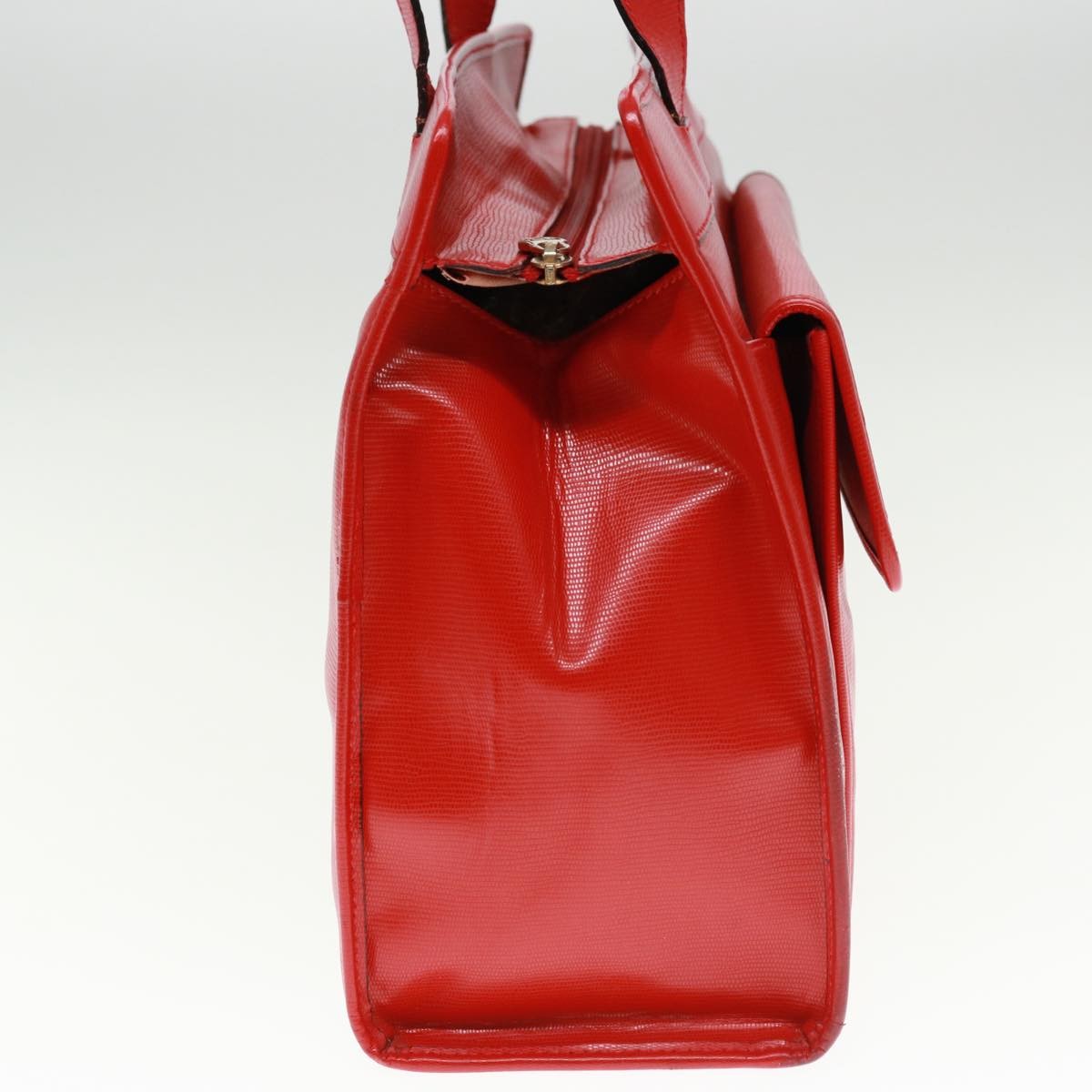 Celine CELINE Shoulder Bag Leather Red Authentic bs15049