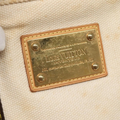 Louis Vuitton LOUIS VUITTON Cabas MM Antigua Tote Bag Brown Beige M40036 LV Authentic bs29237