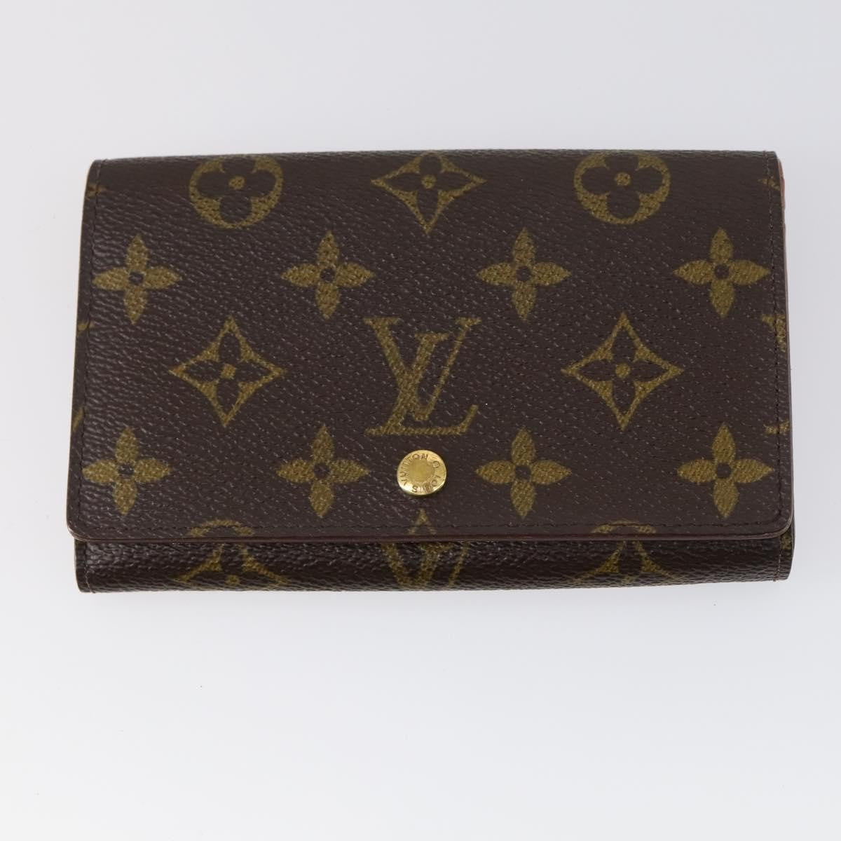 Louis Vuitton LOUIS VUITTON Monogram Portefeuille Tresol Wallet 4 Set M61736 LV Authentic kk574 Bag