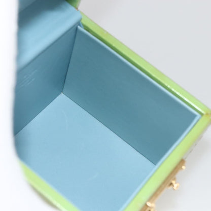 Louis Vuitton LOUIS VUITTON Vernis Bleecker Cosmetic Pouch Baby Blue M91003 Authentic LNZ403 Bag