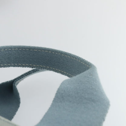 Hermès Hermès HERMES Bora Bora MM Hand Bag Canvas 2 Set Baby Blue Silver Authentic mr1842